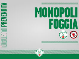 Monopoli – Foggia a Bari: info su prevendita, biglietti e settore ospiti