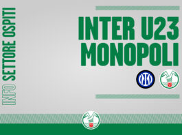 Inter U23 – Monopoli, info stadio per settore ospiti