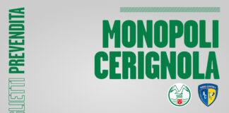 Monopoli – Cerignola: info su prevendita, biglietti e settore ospiti