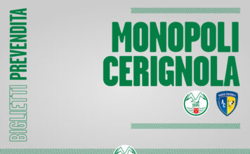 Monopoli – Cerignola: info su prevendita, biglietti e settore ospiti